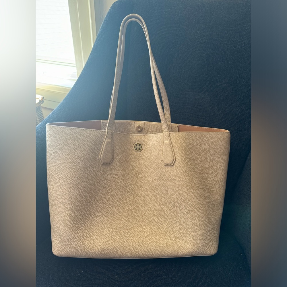 Tory Burch blush pink McGraw Tote